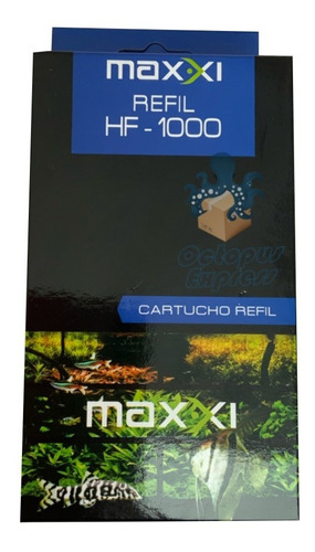 Refil Cartucho Filtro Externo Maxxi Hf-1000 Cb Peça Reposiçã