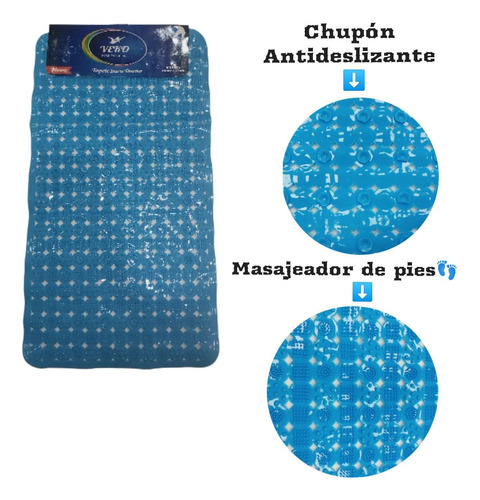 Alfombra Antideslizante Antiresbalante Para Baño Ducha