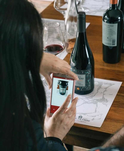 Imagen 3 de 9 de Vino Malbec Roca Volcánica Petrini Exclusivo Calidad Caja X6