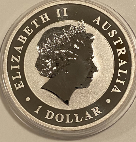 Aus1055 Australia Onza Plata Kookaburra 2013 Unc-bu Ayff