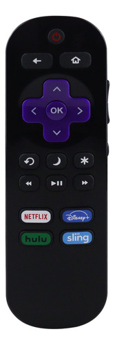 Control Compatible Con Pantalla Tcl Roku Tv