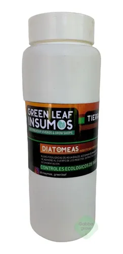 Tierra De Diatomeas Green Leaf Insecticida 200cc Gabba Grow