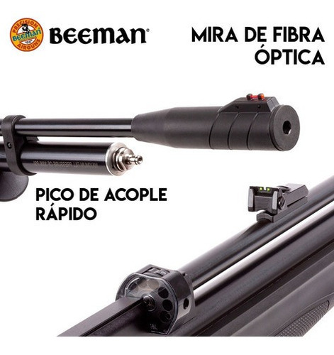 Imagen 4 de 10 de Rifle Pcp Beeman Chief 2 Plus-s Cal 5.5 Mm Mod 1336 Aire