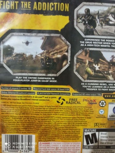 Haze Ps3 Mídia Física , A Pronta Entrega
