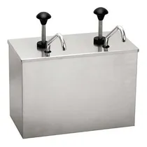 Comprar Dispensador De Cremas De 2 Caños Acero Inoxidable  Ichimatsu