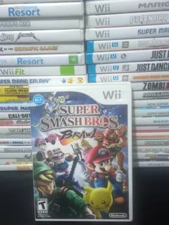 Juego Para Nintendo Wii Super Smash Bros Brawl Wiiu Mario