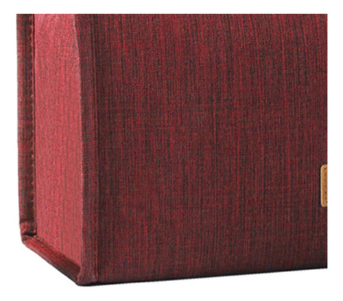 Bolsa De Almuerzo Con Aislamiento Rojo Para Mujeres Y Hombre