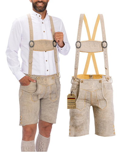 Bavaria Trachten White Lederhosen Trend 2023 - Lederhosen Al