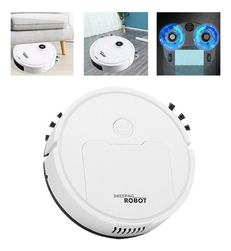 Robot Aspirador Y Limpiador Inteligente Recargable Pro