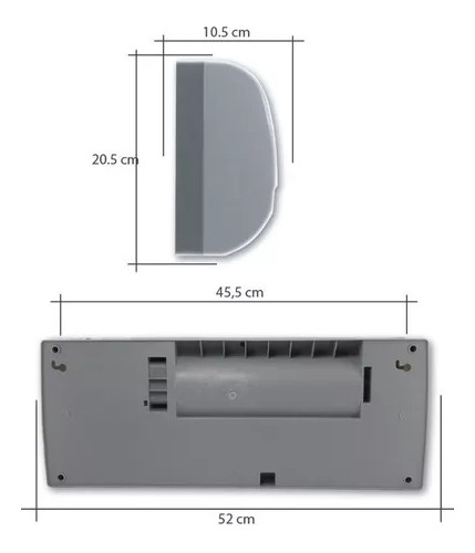 Caloventilador Convector Estufa Microsonic Pared Casahogar