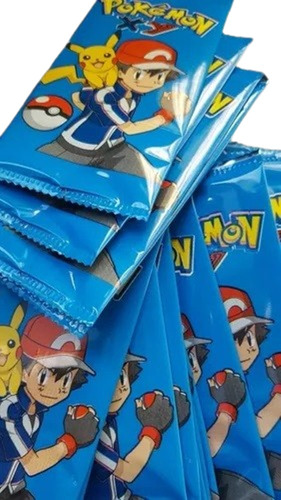 Lote 10 Figuritas Pokemon Xy 2016 - Azul 