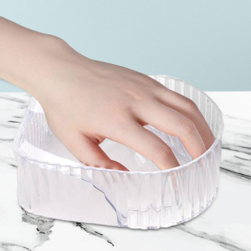 Nail Soaking Bowl Powder Remover Tools Nail Art Transparente
