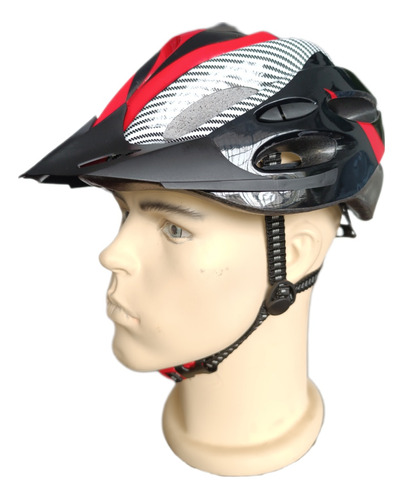 Casco De Bicicleta Con Luz Led 