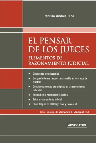 El Pensar De Los Jueces / Marina Riba