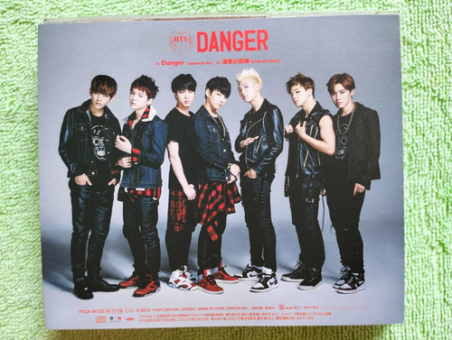 Eam Cd Maxi Single Bts Danger + Remix 2014 Edicion Japonesa