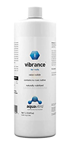 Vibrance Aquavitro 350ml Iodeto De Potassio Cor P/ Coral 