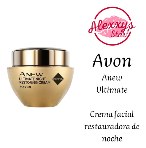 Anew Crema Facial Restauradora De Noche Avon | Alexxys Star