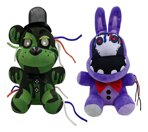 2 Juguetes De Peluche De La Serie Fnaf Con Calavera Apocalíp