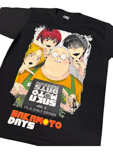 Camiseta Sakamoto Days Algodón Unisex