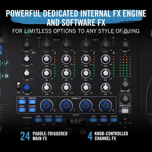 Rane Four Advanced 4 Channel Stems Controlador De Dj Ruedas