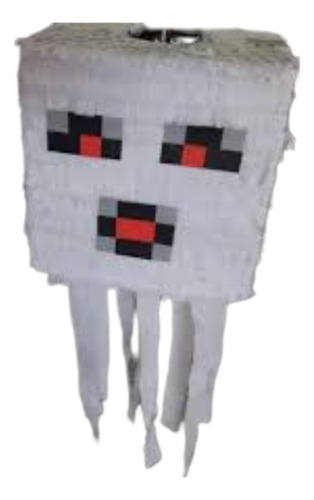 Piñata De Ghast De Minecraft, A Elección Blanco Ghast Minecraft Ghast Grande