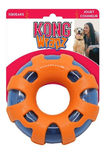 Imagen 3 de 8 de Kong Wrapz Ring Small Juguete Anillo Perros-