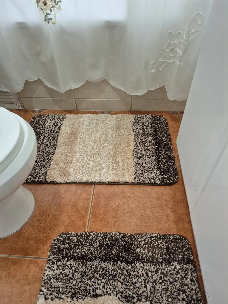 Foto real de Alfombra De Baño De Microfibra Extrasuave Ultraabsorbente Xl
