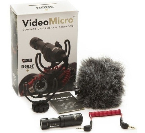 Micrófono Vídeo Micro Rode Para Dslr Canon Nikon Sony