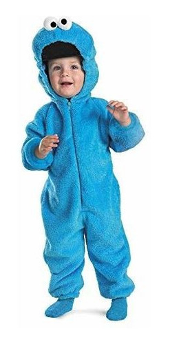 Disfraz Cookie Monster De Lujo - Talla 2t