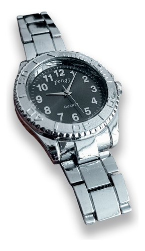 Imagen 2 de 2 de Reloj Analogico Black Classic Marca Pengy