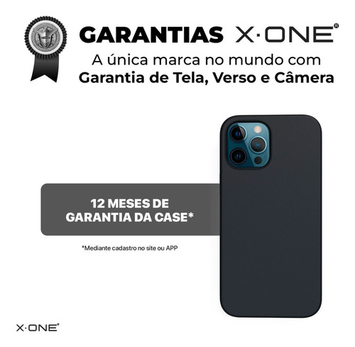 Capa X-one iPhone 16 (todos) Magsafe Dropguard 2.0 Fosca