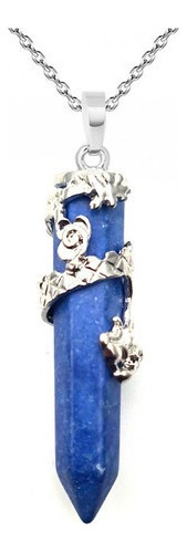 Collar Cuarzo Lapislazuli Dragon + Estuche Dayoshop