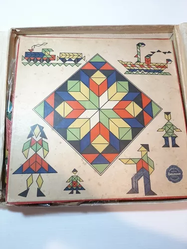 Normal Centelleo decidir Antiguo Juego Rompecabezas Con Fichas Originales Ro 1509 | MercadoLibre