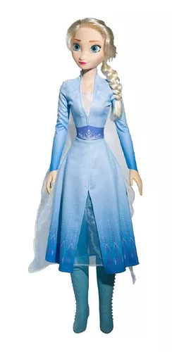 Boneca Frozen Que Fala Gigante