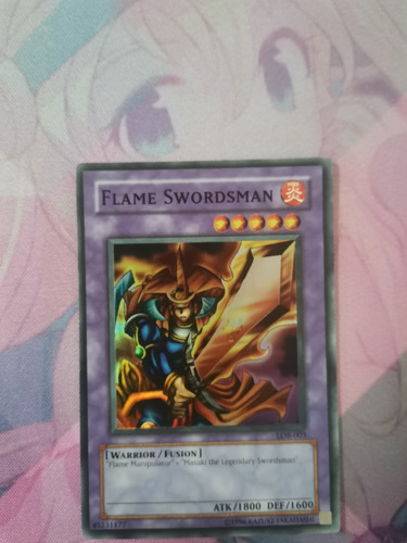 Flame Swordsman 1996 Lob 003 Super Rare Yugioh