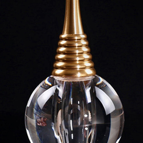 Sarira Stupa Aleación Cristal Budismo Estatuilla Baratijas