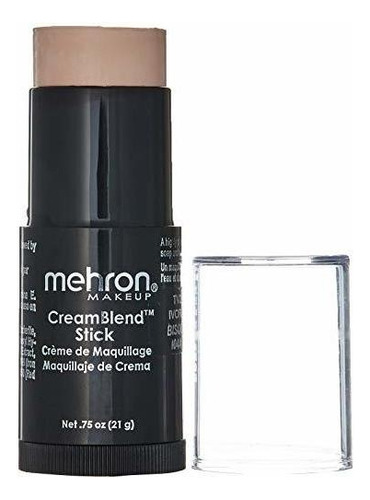 Rostro Bases - Mehron Makeup Creamblend Stick, Ivory Bis