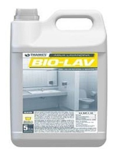 Lavandina Bio-lav Bidon 5lts. Pack X 4 Desinfectante