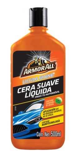 Cera Líquida Para Automóvil Armorall 500 Ml