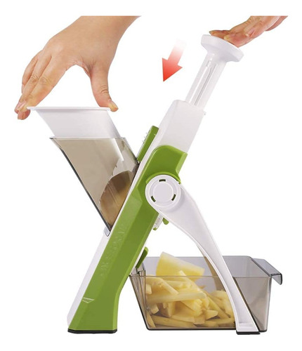 Once For All Safe Mandoline Slicer 5 En 1 Cortador De Verdur