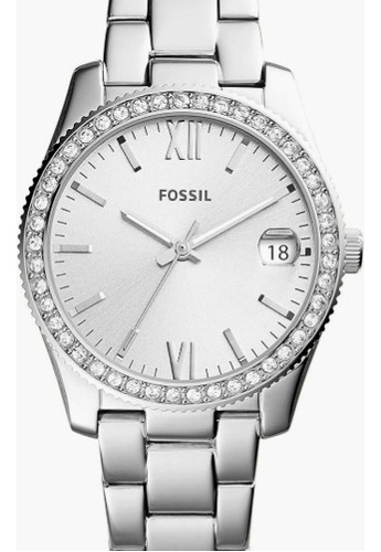 Reloj Para Mujer Fossil Scarlette 32 Mm Plateado