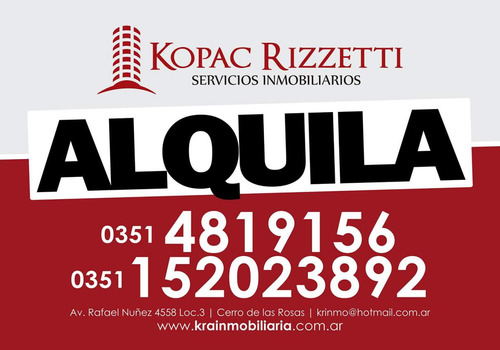Nvo. Poeta Lugones (orozco 3200) - Alquiler Cochera.