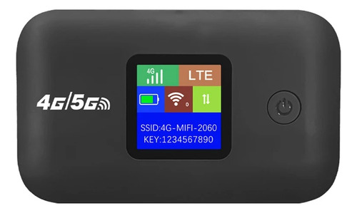 Modem 4.5/5g Com Velocidade De Até 150 Megas Imediato Cor Preto