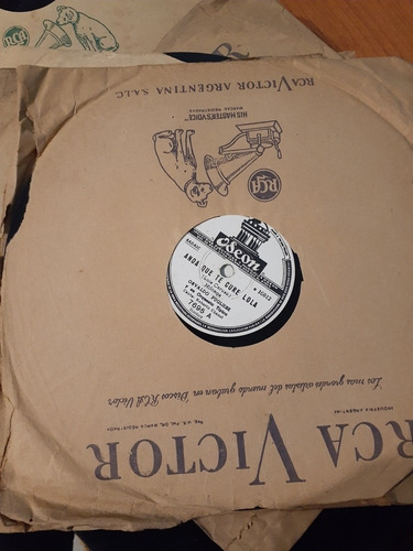 Lote Vinilos De Pasta 75 La Gran Mayoría Nuevo