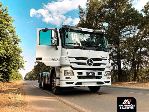 Imagem 9 de 15 de Cavalo Mecânico Mb Actros 2646 6x4 2014