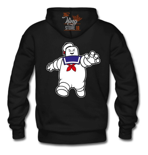 Poleron Cierre, Ghostbusters, Caza Fantasmas, Stay Puft, Xxxl / Kingstore10