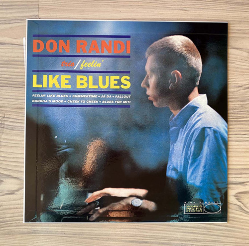 Vinilo Don Randi Trio - Feelin' Like Blues (ed. Japón, 1992)