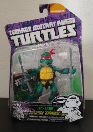 Tortugas Ninja Nickelodeon Tmnt Leonardo Original Comic Book