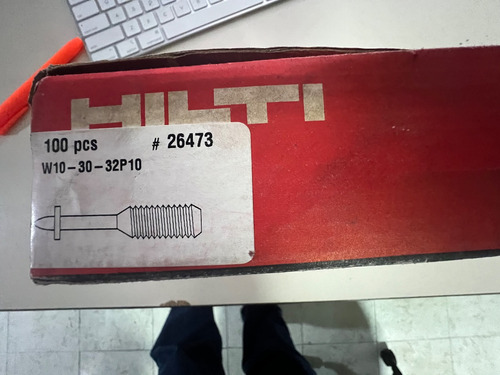 Clavo Hilti Modelo 26473. Lote De 160 Piezas