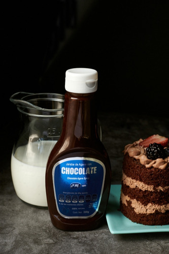 Squeeze De Chocolate Om8 Con Agavezucar 300g